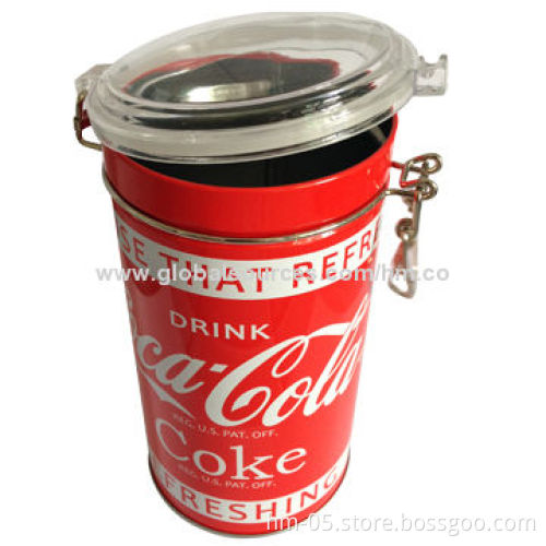 Gift Tin Box, Made of Tinplate, for Coffee Packing